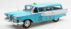 Esval model Edsel Villager Taxi 1958 1:43 Světle Modrá Bílá