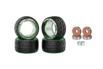 Exway Cloud Wheel 110mm pro Hub pohon (zelená, 4ks)