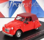 Franstyle Citroen 2cv Cabriolet Closed 1954 1:43 2 Tóny Červené