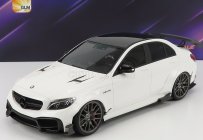 Glm-models Mercedes benz C-class C63s Amg Darwinpro Widebody 2019 1:18 Bílá
