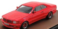 Glm-models Mercedes benz S-class 560sec 6.0 Amg (c126) Coupe 1984 1:43 Red