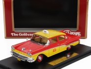 Goldvarg Ford usa Custom 300 Taxi 1958 1:43 Žlutá Červená