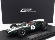 Gp-replicas Cooper F1  T53 N 2 Pole Position Fastest Lap Winner Belgium Spa Gp World Champion 1960 Jack Brabham 1:18 Zelená