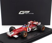 Gp-replicas Ferrari F1  312b 3.0 F12 Scuderia Ferrari Spa Sefac N 4 Winner Italy Gp Monza (with Pilot Driver) 1970 Clay Regazzoni 1:18 Red