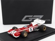 Gp-replicas Ferrari F1  312b2 Scuderia Ferrari N 5 8th South Africa Gp 1972 Jacky Ickx 1:43 Červená Bílá