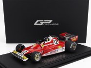 Gp-replicas Ferrari F1  312t2b Team Scuderia Ferrari Spa Sefac N 12 Winner Brazilian Gp (with Pilot Figure) 1977 Carlos Reutemann 1:18 Červená Bílá