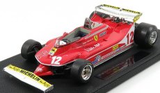 Gp-replicas Ferrari F1  312t4 N 12 Gp Montecarlo 1979 Gilles Villeneuve 1:18 Red
