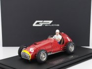 Gp-replicas Ferrari F1  375 N 6 2nd Spanish Gp (with Pilot Driver) 1951 Jose Froilan Gonzalez 1:18 Red