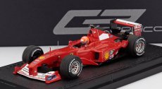 Gp-replicas Ferrari F1  F2000 N 3 World Champion Winner Italy Monza Gp (with Pilot Driver) 2000 Michael Schumacher 1:43 Červená Bílá