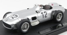 Gp-replicas Mercedes benz F1  W196 N 12 Winner British Gp 1955 S.moss 1:18 Silver