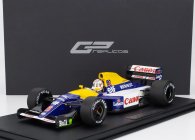 Gp-replicas Williams F1  Fw14b Renault N 5 World Champion Pole Postition Fastest Lap And Winner British Gp (with Pilot Figure) 1992 Nigel Mansell 1:12 Modrá Žlutá Bílá
