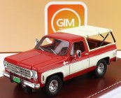 Great-iconic-models Chevrolet Blazer K5 1973 Open Top 1:43 Červená Bílá