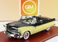 Great-iconic-models Ford usa Fairlane Sunliner Cabriolet 1955 1:43 Zlatobýl Černý