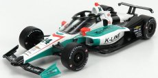 Greenlight Chevrolet Team A.j. Foyt Enterprises N 14 Indianapolis Indy 500 Indycar Series 2020 Dalton Kellett 1:18 Bílá Zelená