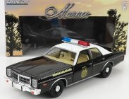 Greenlight Dodge Monaco Police Hatchapee 1977 1:24 Černá Bílá