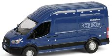 Greenlight Ford england Transit Van High Roof Police 2020 1:64 Blue