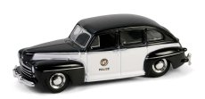 Greenlight Ford usa Fordor Los Angeles Police 1947 1:64 Černá Bílá