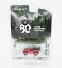 Greenlight Jeep Willys Mb Open 1944 1:64 Red