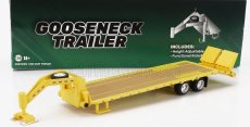 Greenlight Trailer Trailer Pianale For Truck - Rimorchio 1:64 Žlutá
