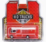 Greenlight Truck Step Van Dallas Regional Urban Fire Engine Search & Rescue 2019 1:64 Červená Bílá