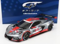 Gt-spirit Chevrolet C8.r 5.5l V8 Team Corvette Racing N 3 1:18, šedá