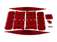 H-Speed dekorace červené 1:8 - 1:10 (sada 6ks)