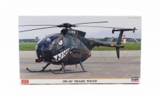 Hasegawa Bell Oh-6d Shark Teeth Helicopter Military 1969 1:48 /