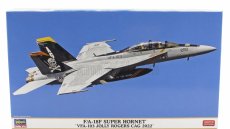 Hasegawa Grumman F/a-18e Super Hornet Vfa-103 Jolly Rogers Cag Airplane Military 2022 1:72 /