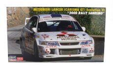 Hasegawa Mitsubishi Lancer Carisma Gt Evolution Vi Rally Sanremo 2000 1:24 /
