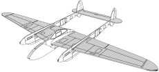 Házedlo Lightning P-38