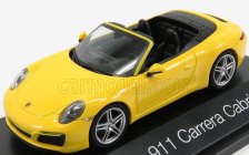 Herpa Porsche 911 991-2 Carrera Cabriolet 2016 1:43 Žlutá