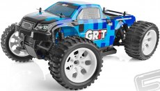 RC auto HiMOTO Monster EMXT GRIT, modré kostky