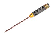 Hliníkový šroubovák imbus 3.0mm tvrzená HD ocel Černo/zlaté