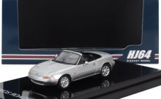 Ignition-model Mazda Eunos (mx5) Na6ce Spider Roadster 1989 1:64 Silver