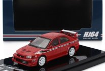 Ignition-model Mitsubishi Lancer Evolution Vi Gsr 2000 1:64 Red