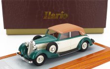 Ilario-model Horch 830 Bl Cabriolet Closed 1936 1:43 Zelená Béžová Hnědá