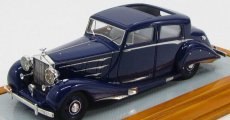 Ilario-model Rolls royce Piii 3bt85 Sedanca De Ville Hooper Open Roof 1937 1:43 Blue