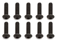 Imbusové šrouby s čočkovitou hlavou M4x10 mm FHCS, 10 ks.