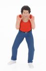 Infinite statue Figures Fantozzi - Loris Batacchi - E' Un Cobra... 1:18 Červená Modrá