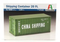 Italeri Accessories Container 20' China Shipping For Trailer Truck 1:24 /