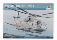 Italeri Agusta westland Aw101 Merlin Hm.1 Uk Royal Navy - Helicopter - 2003 1:72 Military