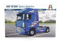 Italeri DAF Xf105 510 Space America Tractor Truck 2-assi 2011 1:24 /