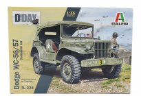 Italeri Dodge Wc56/57 4x4 Command Car Military 1944 1:35 /