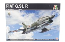 Italeri Fiat G91r Military Airplane 1967 - Aereonautica Militare Italiana - Italian Air Force 1:48 /
