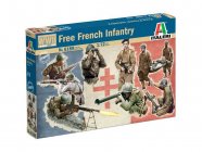 Italeri figurky WWII - Free French Infantry (1:72)