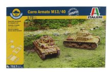 Italeri Iveco fiat Tank Ansaldo M13/40 Military 1942 1:72 /
