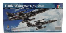 Italeri Lockheed martin Tf-104 G/s Starfighter Military Airplane 1958 1:32 /