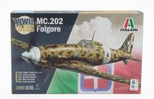 Italeri Macchi Mc.202 Folgore Wwii - Italian Army 1940 - Military Airplane 1:72 /