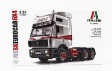 Italeri Mercedes benz Sk1850 Eurocab Tractor Truck 3-assi 1994 1:24 /