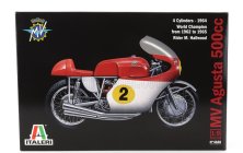 Italeri Mv agusta 500 N 2 World Champion 1962 - 1963 - 1965 - 1965 M.hailwood 1:9 /